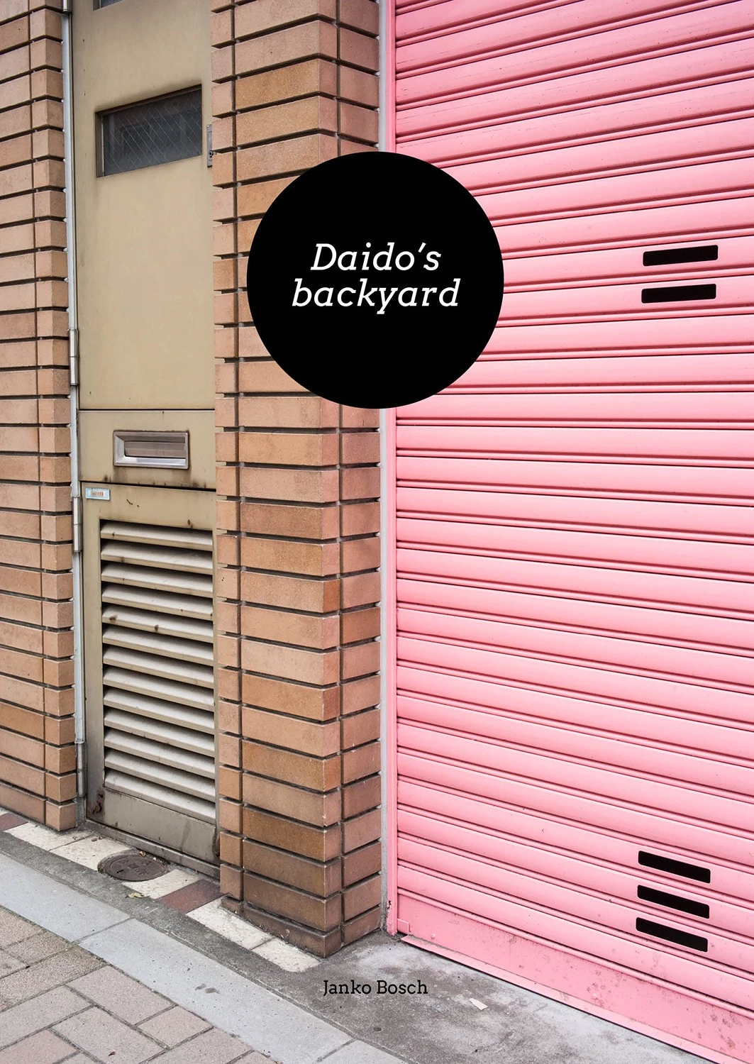 Cover of the photo zine 'Daido's backyard' with pictures taken in Tokyo