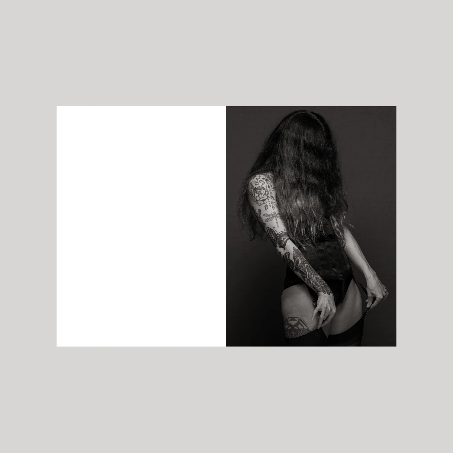 Cover of the photo book dressed