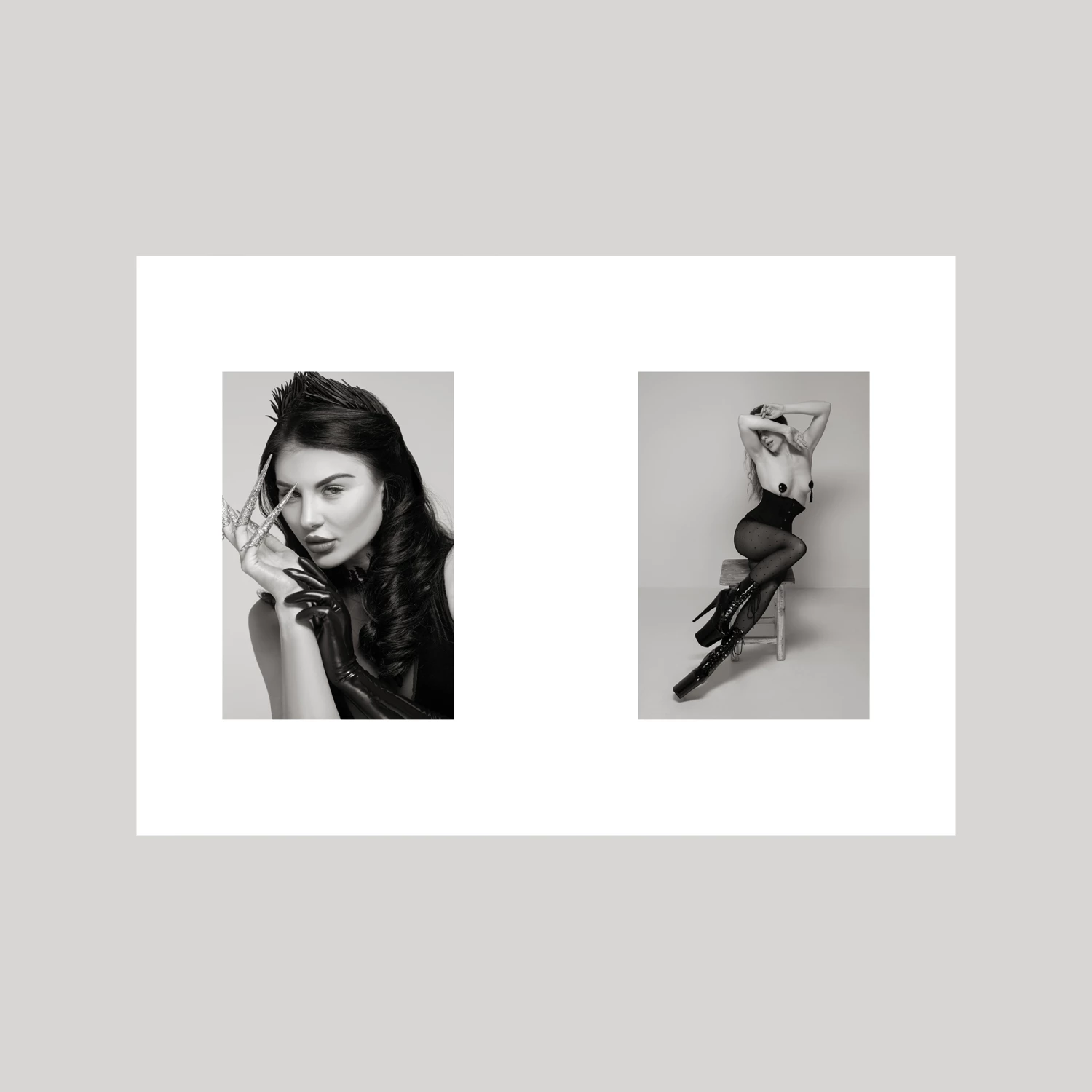 Cover of the photo book dressed